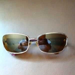 Vera Bradley Gold and Purple Sunglasses